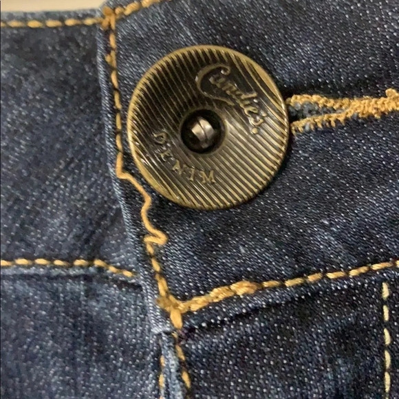 Candies Denim Cropped Jeans size 9 - Picture 4 of 7